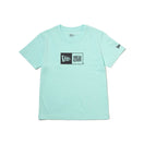 Youth 半袖 コットン Tシャツ ボックスロゴ セレストブルー - 14414392 - 130 | NEW ERA ニューエラ公式オンラインストア