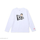 キッズ Youth 長袖 コットン Tシャツ ちびまる子ちゃん フラッグロゴ まる子 ホワイト - 14693214 - 130 | NEW ERA ニューエラ公式オンラインストア