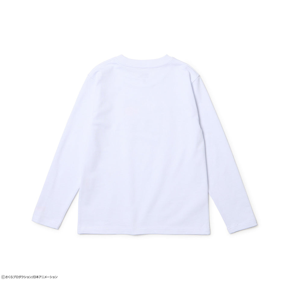 キッズ Youth 長袖 コットン Tシャツ ちびまる子ちゃん フラッグロゴ まる子 ホワイト - 14693214 - 130 | NEW ERA ニューエラ公式オンラインストア