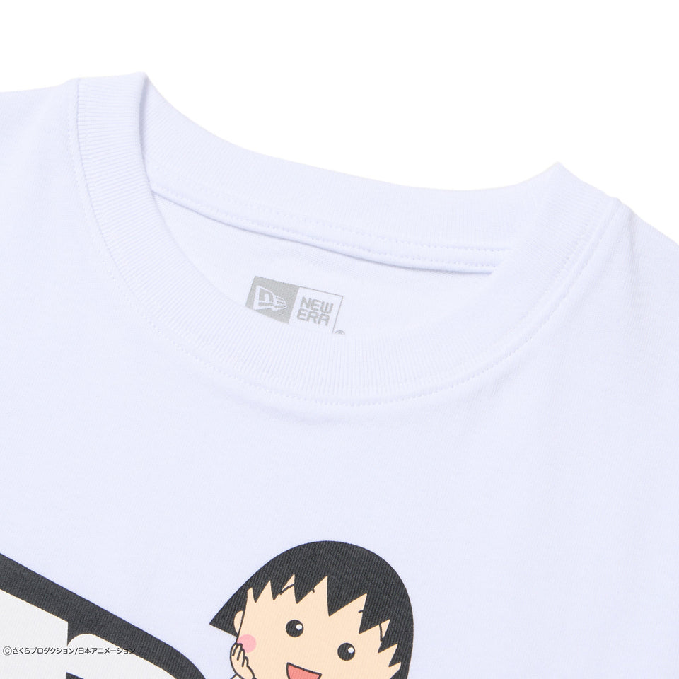 キッズ Youth 長袖 コットン Tシャツ ちびまる子ちゃん フラッグロゴ まる子 ホワイト - 14693214 - 130 | NEW ERA ニューエラ公式オンラインストア