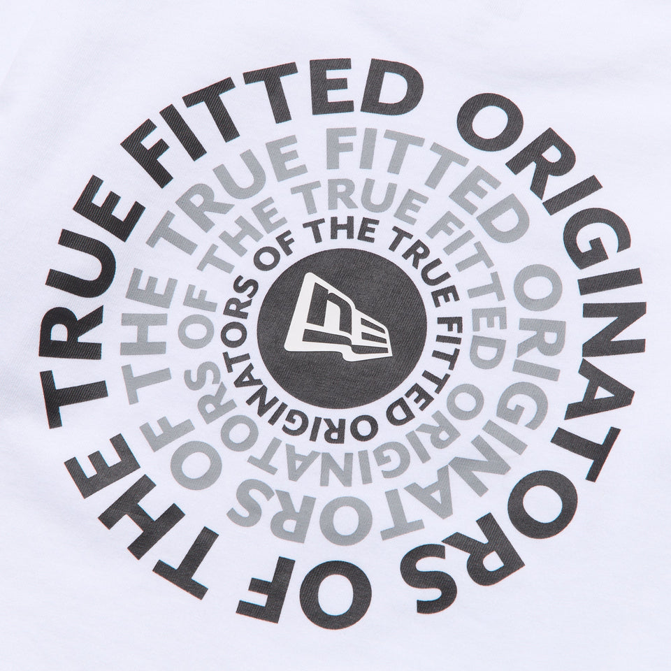 キッズ Youth 長袖 コットン Tシャツ Circle OOTTF ホワイト - 14693882 - 130 | NEW ERA ニューエラ公式オンラインストア
