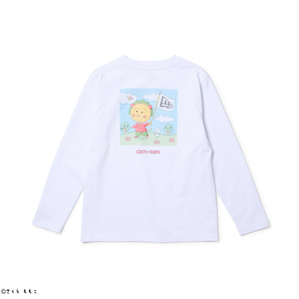 キッズ | Youth 長袖 コットン Tシャツ コジコジ COJI - COJI ホワイト - 14693215 - 130 | NEW ERA ニューエラ公式オンラインストア
