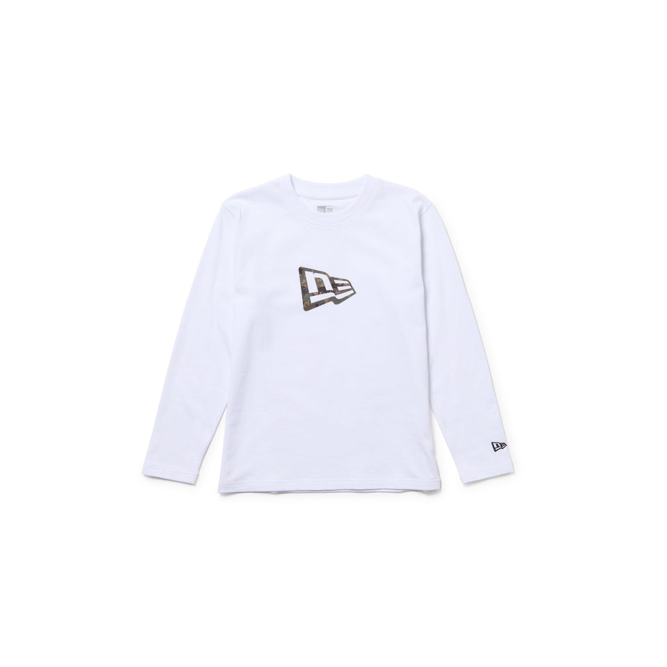 キッズ Youth 長袖 コットン Tシャツ Dinosaur ホワイト - 14693880 - 130 | NEW ERA ニューエラ公式オンラインストア