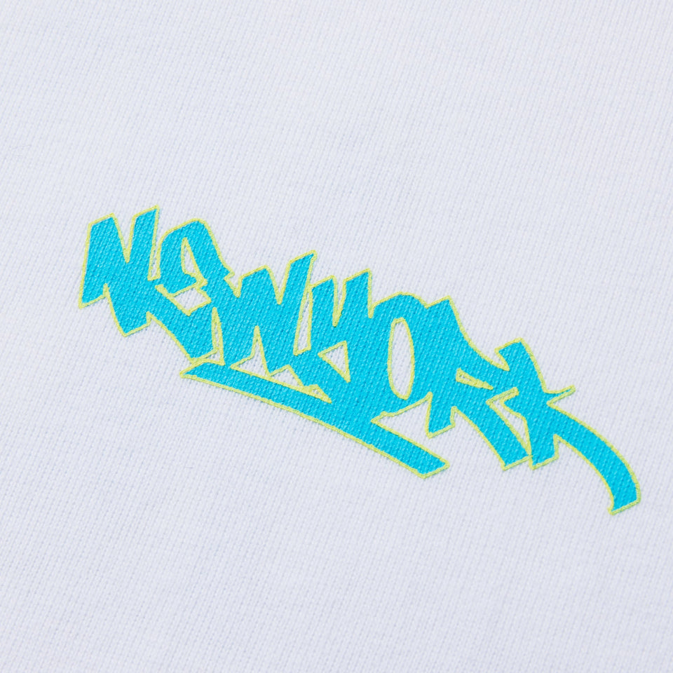 Youth 長袖 コットン Tシャツ Graffiti ホワイト - 14325133 - 130 | NEW ERA ニューエラ公式オンラインストア