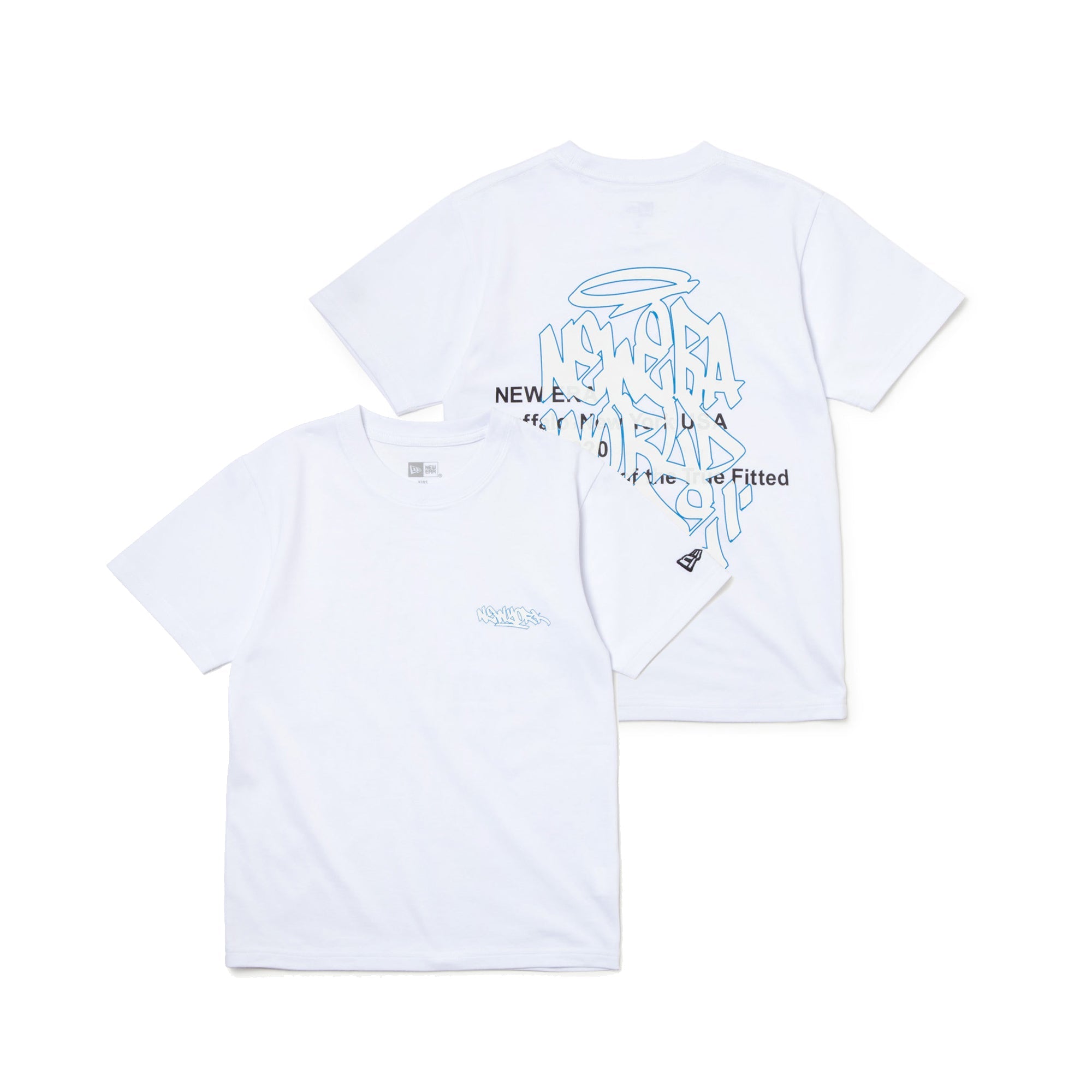 Youth 半袖 コットン Tシャツ Graffiti ホワイト | ニューエラ