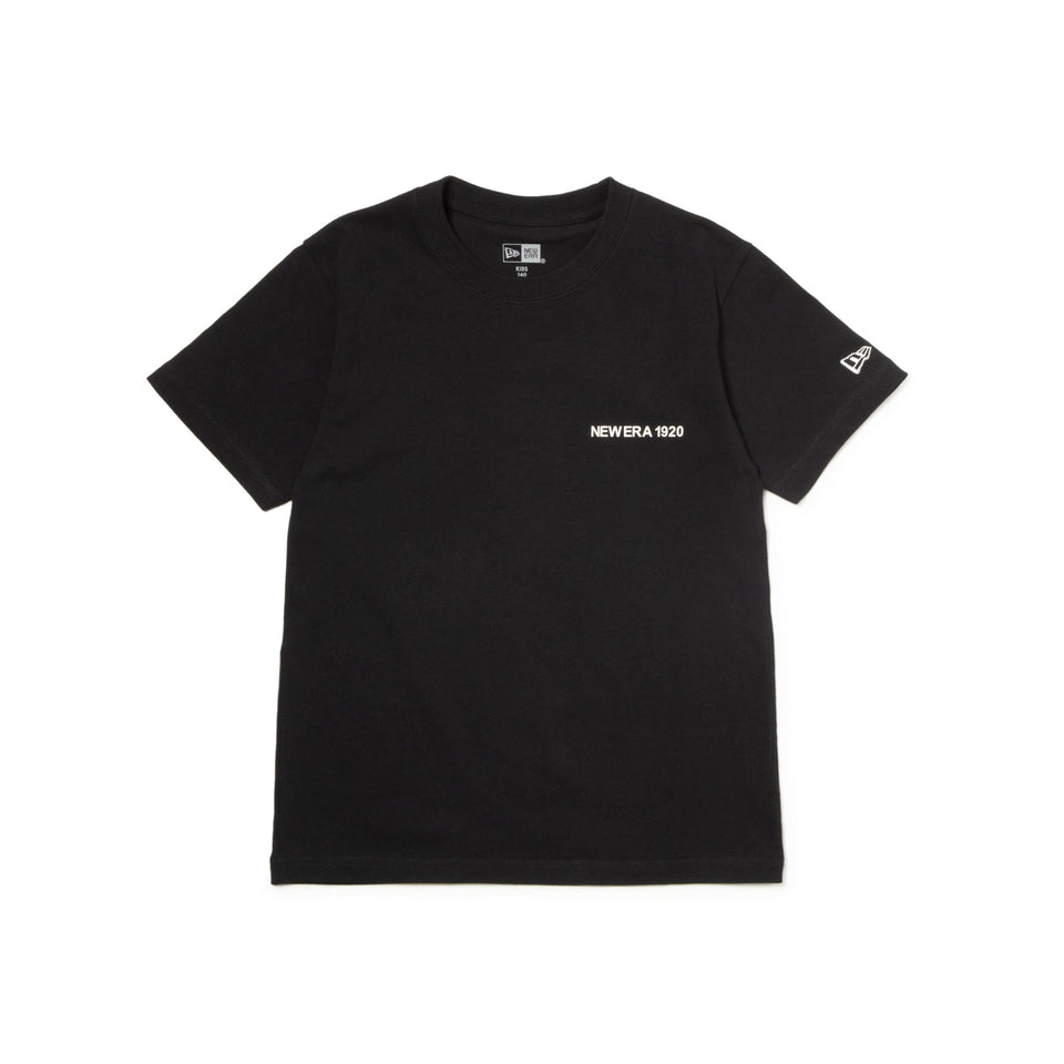 キッズ Youth 半袖 コットン Tシャツ NEW ERA 1920 ブラック