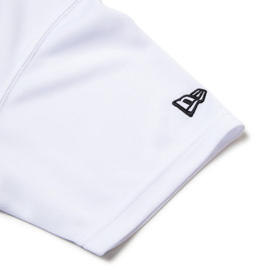 Youth 半袖 テック Tシャツ Overlap Logo ホワイト | アウトドア - 14414381 - 130 | NEW ERA ニューエラ公式オンラインストア