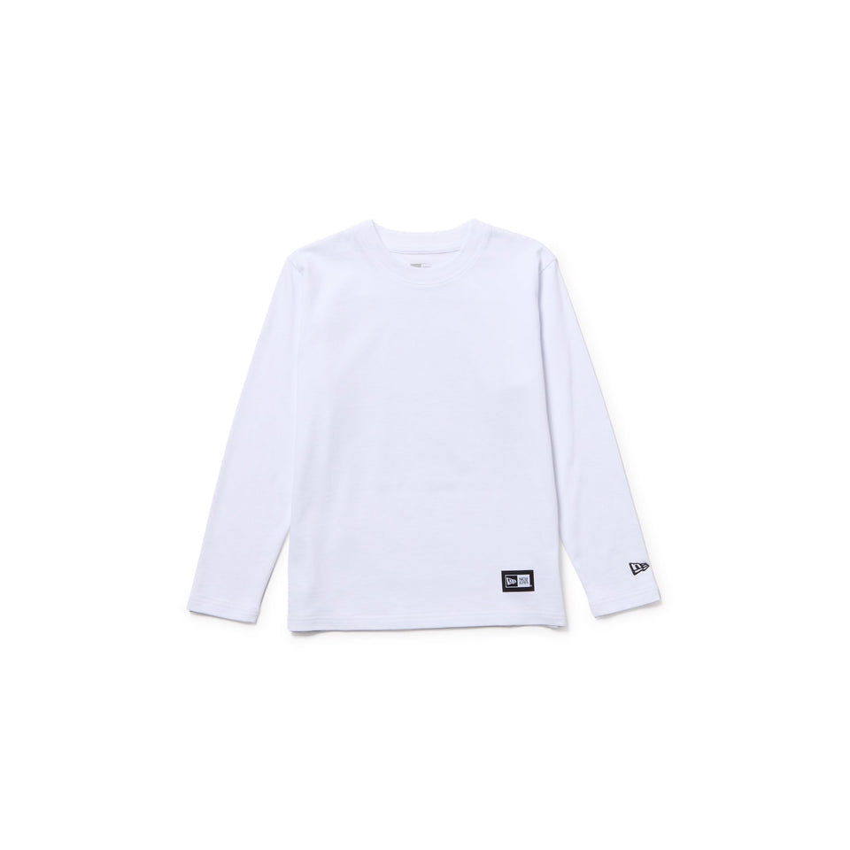 キッズ Youth 長袖 コットン Tシャツ Paisley ホワイト | ニューエラ