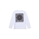 キッズ Youth 長袖 コットン Tシャツ Paisley ホワイト - 14693878 - 130 | NEW ERA ニューエラ公式オンラインストア