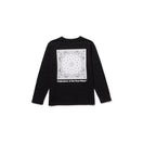 キッズ Youth 長袖 コットン Tシャツ Paisley ブラック - 14693879 - 130 | NEW ERA ニューエラ公式オンラインストア