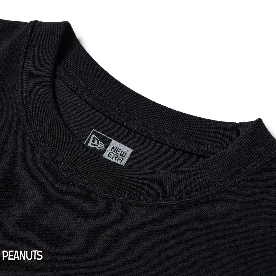 Youth 半袖 コットン Tシャツ PEANUTS BEACH ブラック - 14432150 - 130 | NEW ERA ニューエラ公式オンラインストア