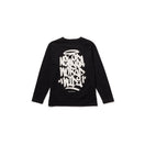 キッズ Youth 長袖 コットン Tシャツ Tagging ブラック - 14693877 - 130 | NEW ERA ニューエラ公式オンラインストア