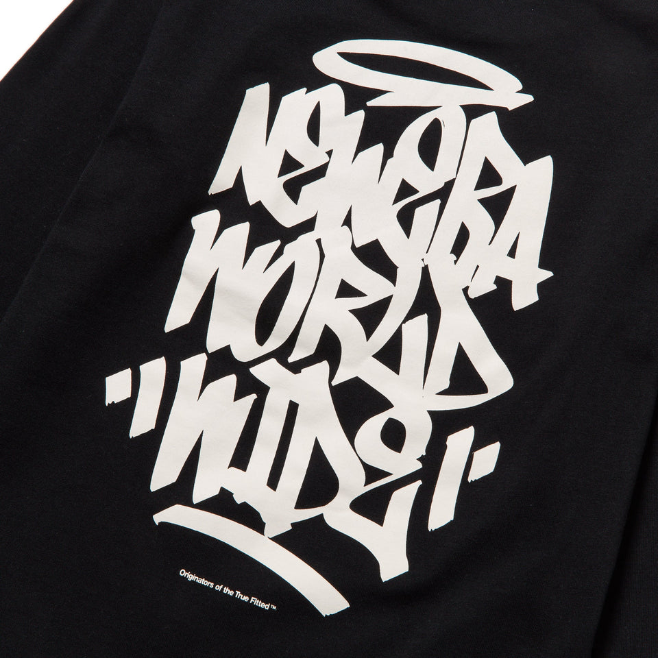 キッズ Youth 長袖 コットン Tシャツ Tagging ブラック - 14693877 - 130 | NEW ERA ニューエラ公式オンラインストア