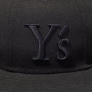 フィッテド ロングブリムハット Y's FW24 ブラック × ブラック - 14394325 - 700 | NEW ERA ニューエラ公式オンラインストア