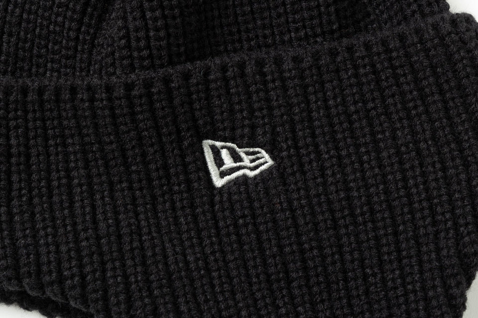 ニットトラッパー Y's FW25 ブラック × グレー | ニューエラ