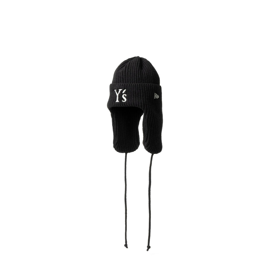 黒寅 ニットトラッパー Y's FW25 ブラック × グレー | ニューエラ