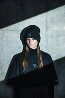 ベーシック カフニット Y's FW25 レザーパッチ ブラック - 14731684 - OSFM | NEW ERA ニューエラ公式オンラインストア