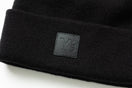 ベーシック カフニット Y's FW25 レザーパッチ ブラック - 14731684 - OSFM | NEW ERA ニューエラ公式オンラインストア
