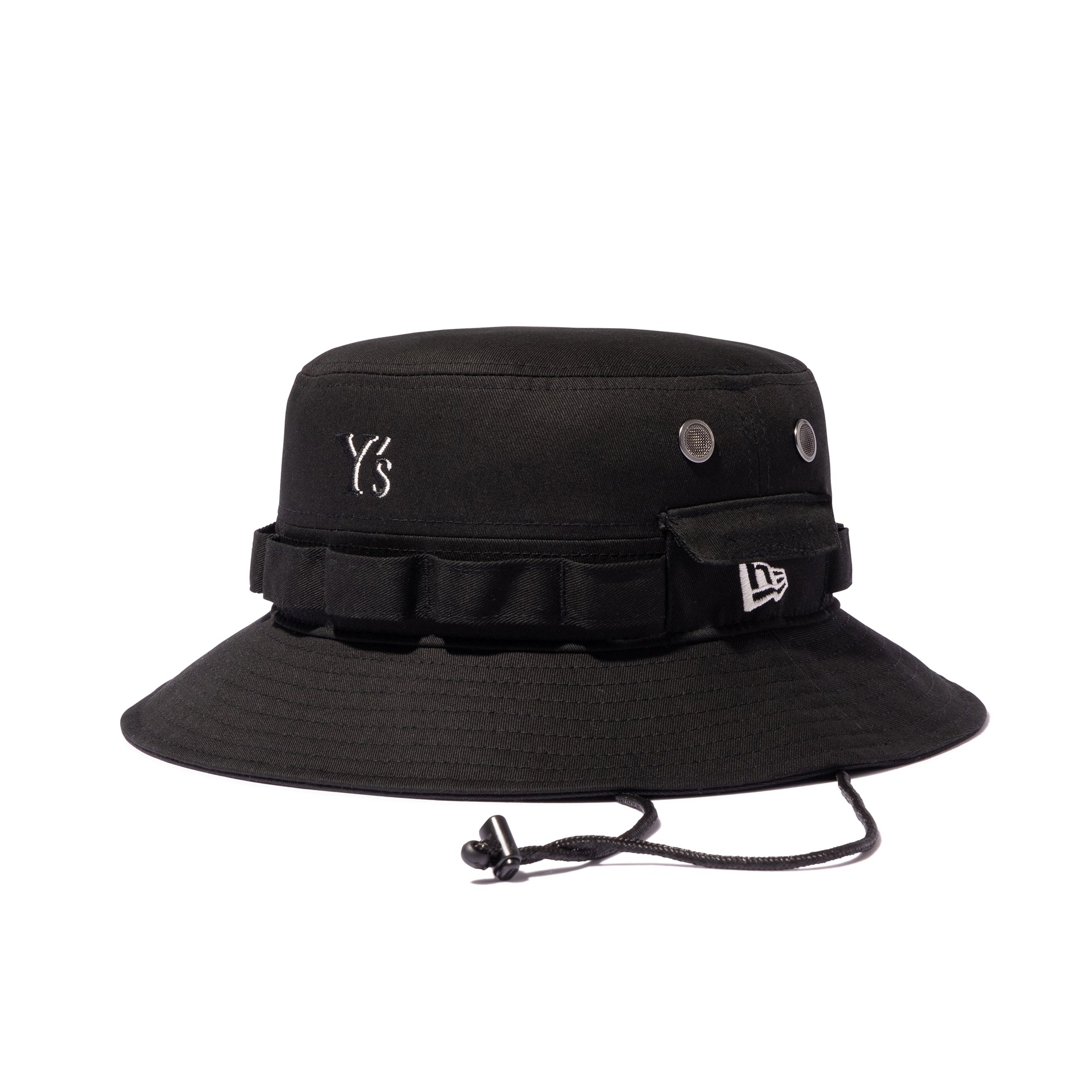 新品未使用✨Y's 25SS アドベンチャー アウトラインロゴ ブラック M/L アドベンチャー Y's SS25 アウトラインロゴ ブラック