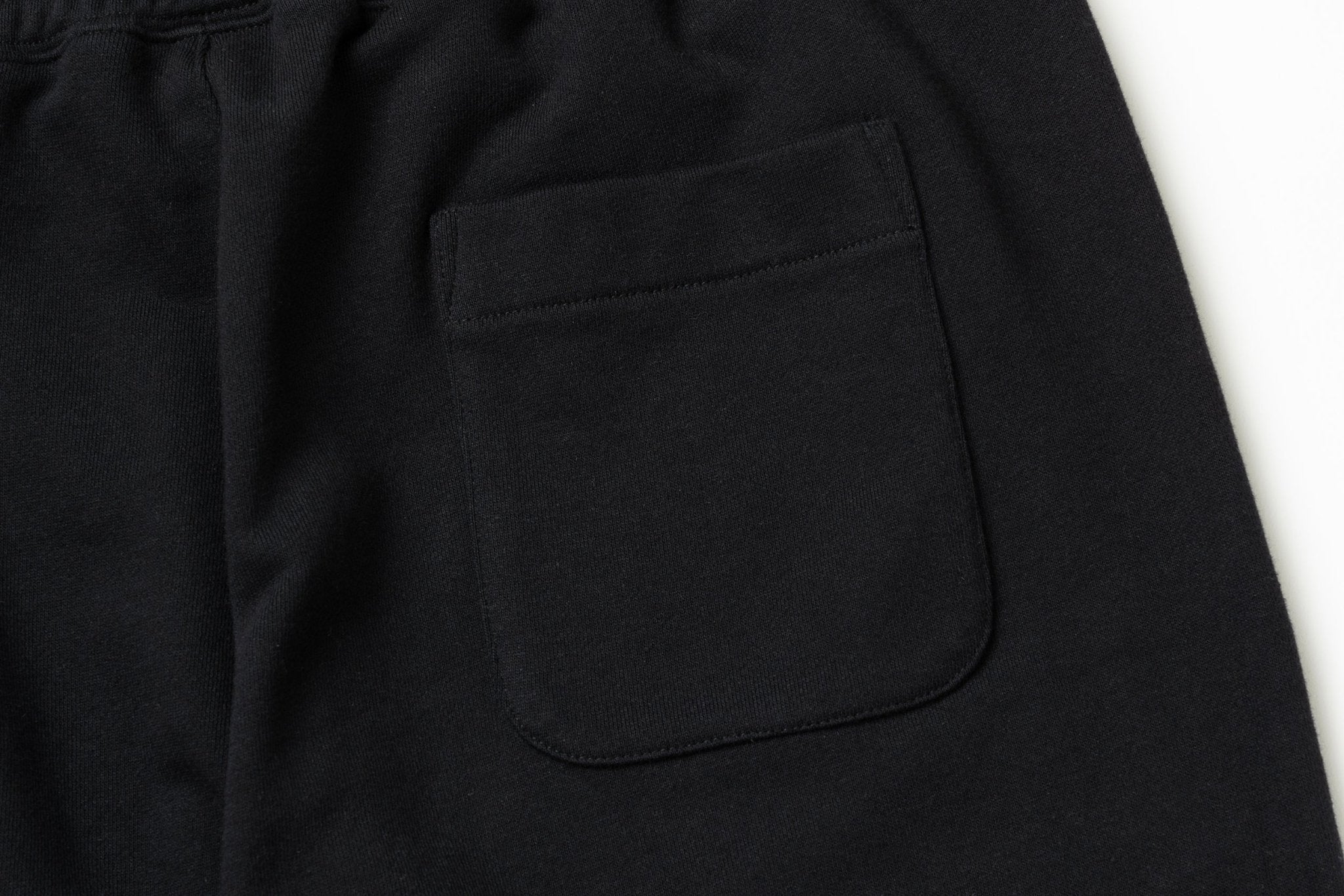 裏毛 スウェット パンツ Y's SS25 アウトラインロゴ ブラック 5