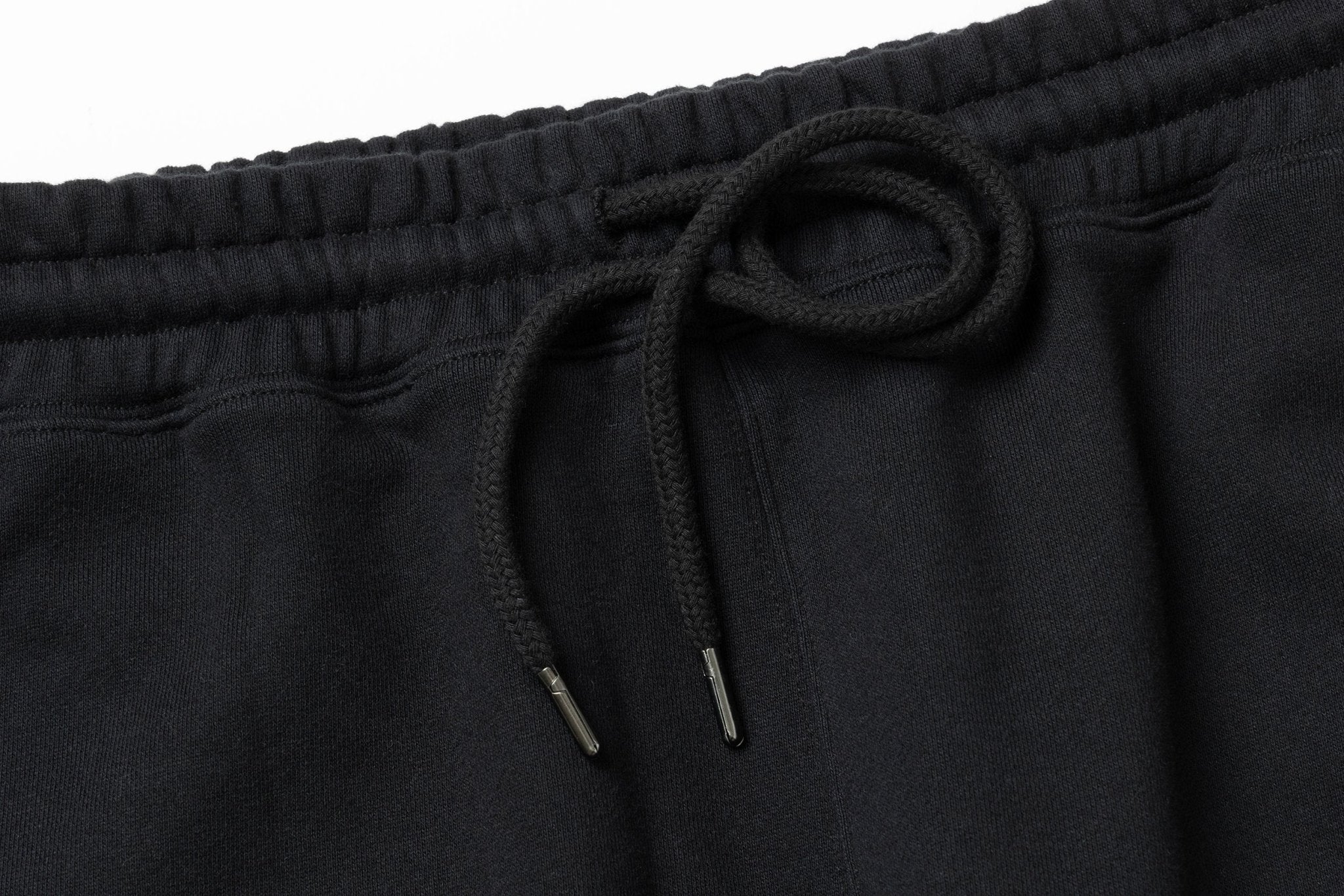 裏毛 スウェット パンツ Y's SS25 アウトラインロゴ ブラック 4