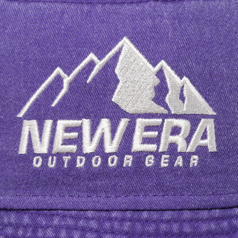 バケット01 Acid Wash New Era Outdoor Gear Logo パープル 【ニューエラアウトドア】 - 13516204-SM | NEW ERA ニューエラ公式オンラインストア