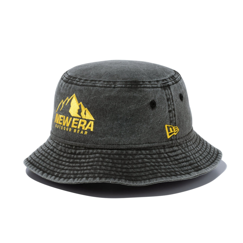 バケット01 Acid Wash New Era Outdoor Gear Logo ブラック 【ニューエラアウトドア】 - 13516206-SM | NEW ERA ニューエラ公式オンラインストア