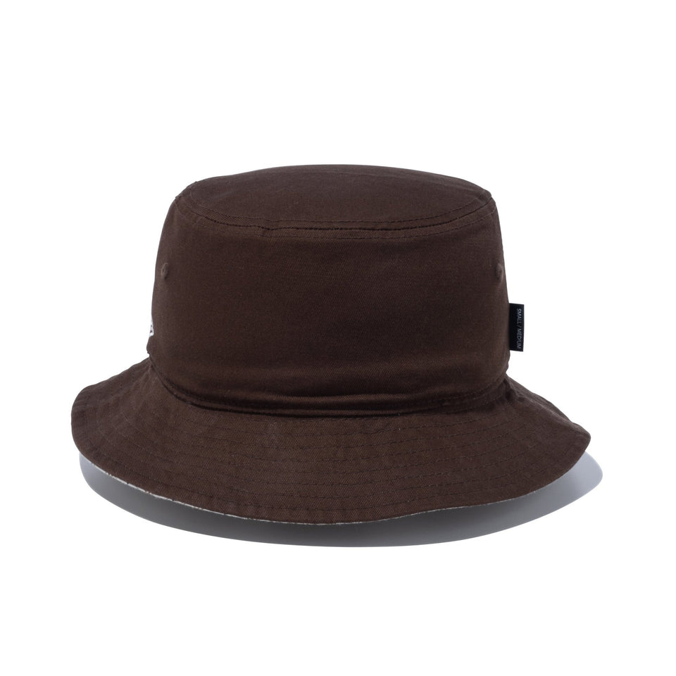 バケット01 リバーシブル BLACK LABEL FW23 ウォルナット / ストーンチェック - 13952766-SM | NEW ERA ニューエラ公式オンラインストア