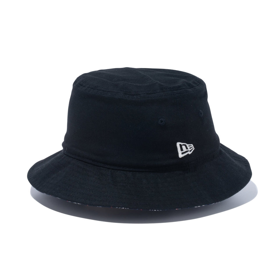 バケット01 リバーシブル BLACK LABEL FW23 ブラック / ブラックチェック - 13952767-SM | NEW ERA ニューエラ公式オンラインストア