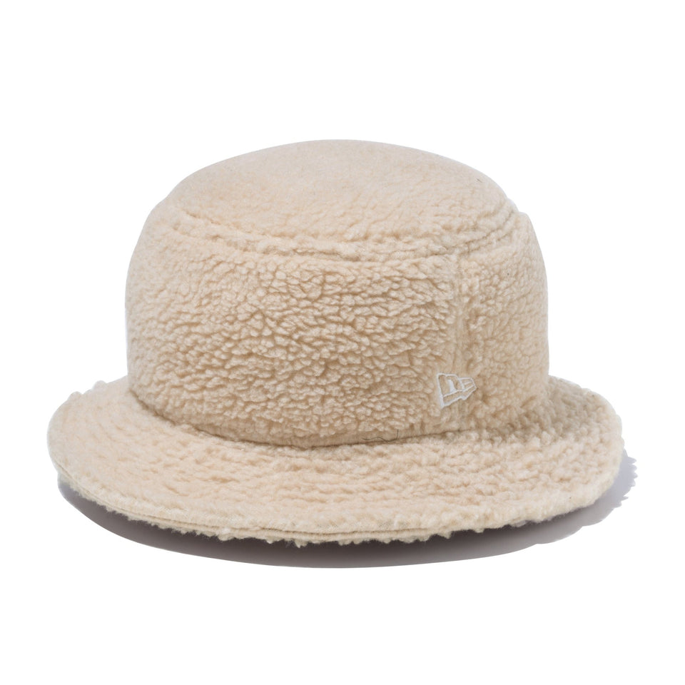 バケット01 Boa Fleece ボアフリース ベージュ - 13750917-SM | NEW ERA ニューエラ公式オンラインストア