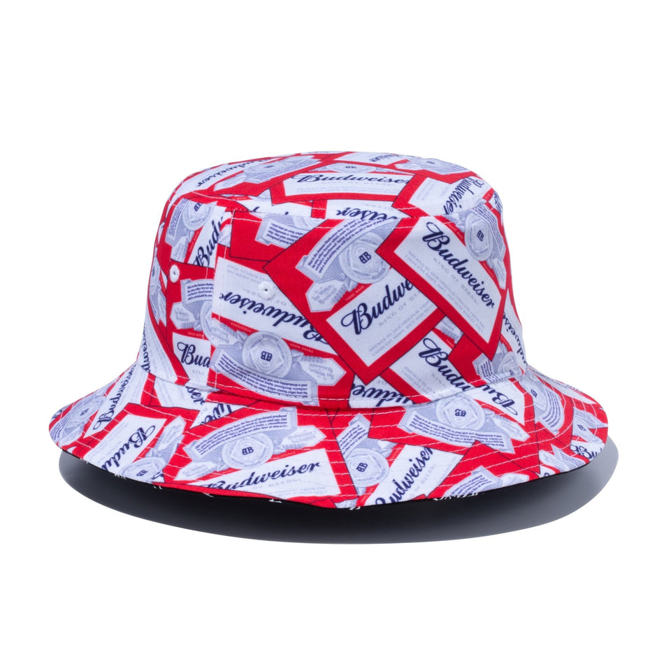 バケット01 Budweiser バドワイザー リバーシブル ブラックプリント/ラベルプリント - 13534522-SM | NEW ERA ニューエラ公式オンラインストア