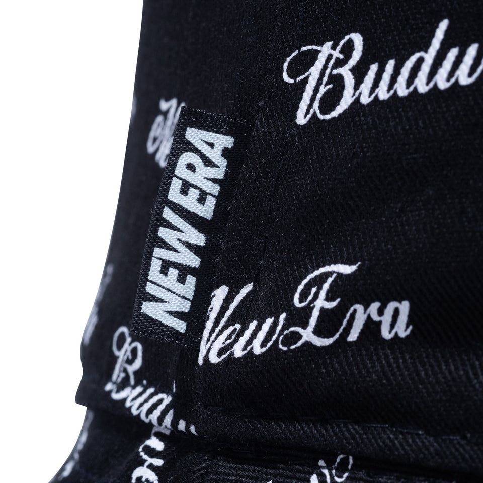 バケット01 Budweiser バドワイザー リバーシブル ブラックプリント/ラベルプリント - 13534522-SM | NEW ERA ニューエラ公式オンラインストア