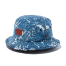 バケット01 Damaged Denim ダメージドデニム レザーパッチ - 13328010-SM | NEW ERA ニューエラ公式オンラインストア