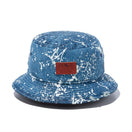 バケット01 Damaged Denim ダメージドデニム レザーパッチ - 13328010-SM | NEW ERA ニューエラ公式オンラインストア