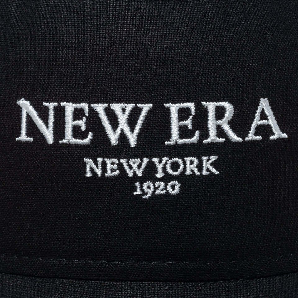 バケット01 Flax Cotton NEW ERA NEW YORK 1920 ブラック - 13515819-SM | NEW ERA ニューエラ公式オンラインストア