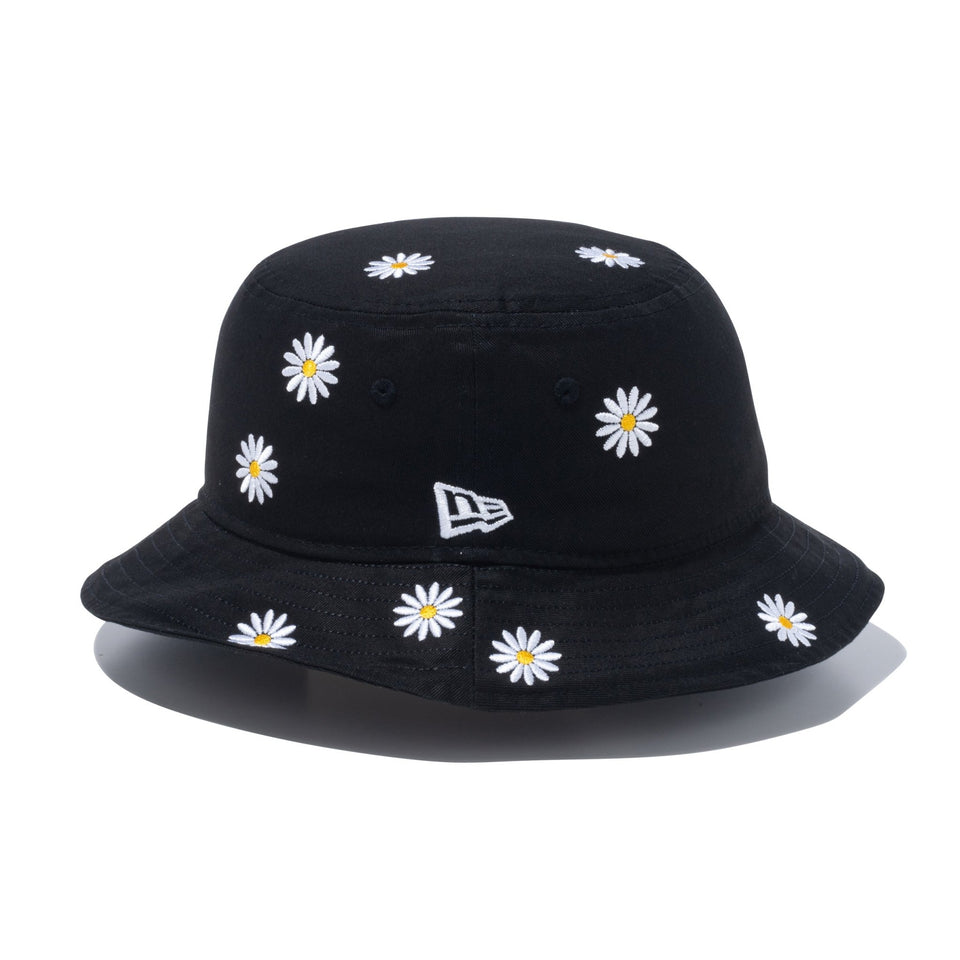 バケット01 Flower Embroidery ブラック - 14109596-SM | NEW ERA ニューエラ公式オンラインストア