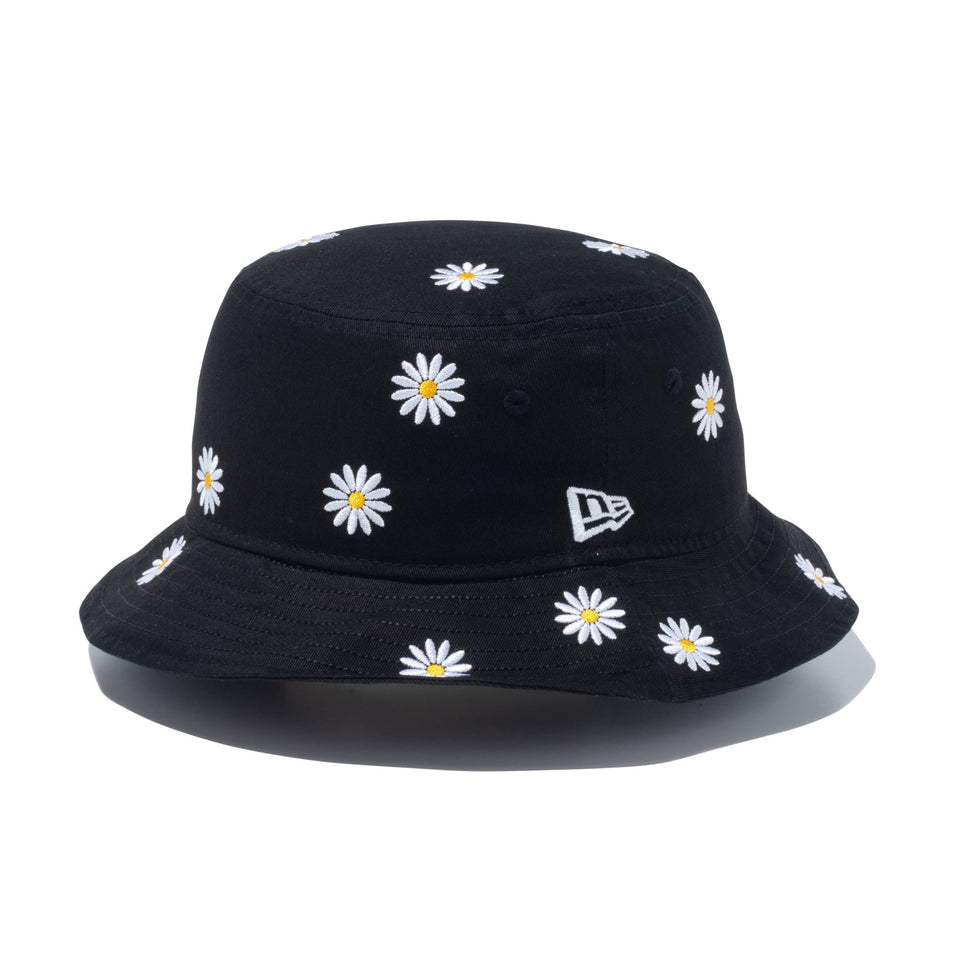 バケット01 Flower Embroidery ブラック - 14109596-SM | NEW ERA ニューエラ公式オンラインストア