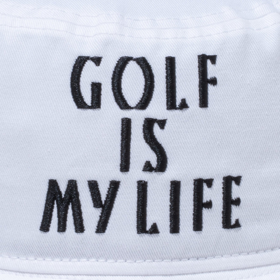 【ゴルフ】 バケット01 トラッカー Golf is My Life ホワイト - 13517880-SM | NEW ERA ニューエラ公式オンラインストア