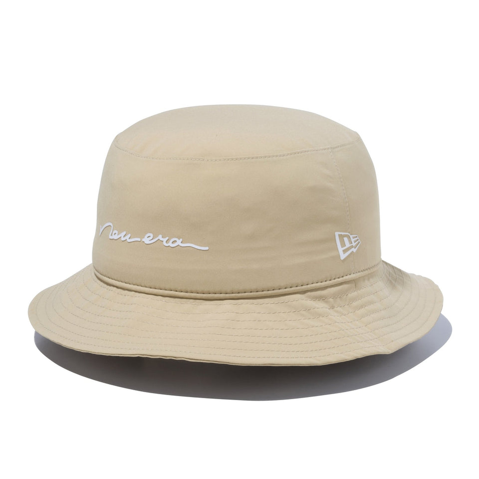 【ゴルフ】 バケット01 GORE-TEX PACLITE スクリプトロゴ ベージュ - 13762928-SM | NEW ERA ニューエラ公式オンラインストア