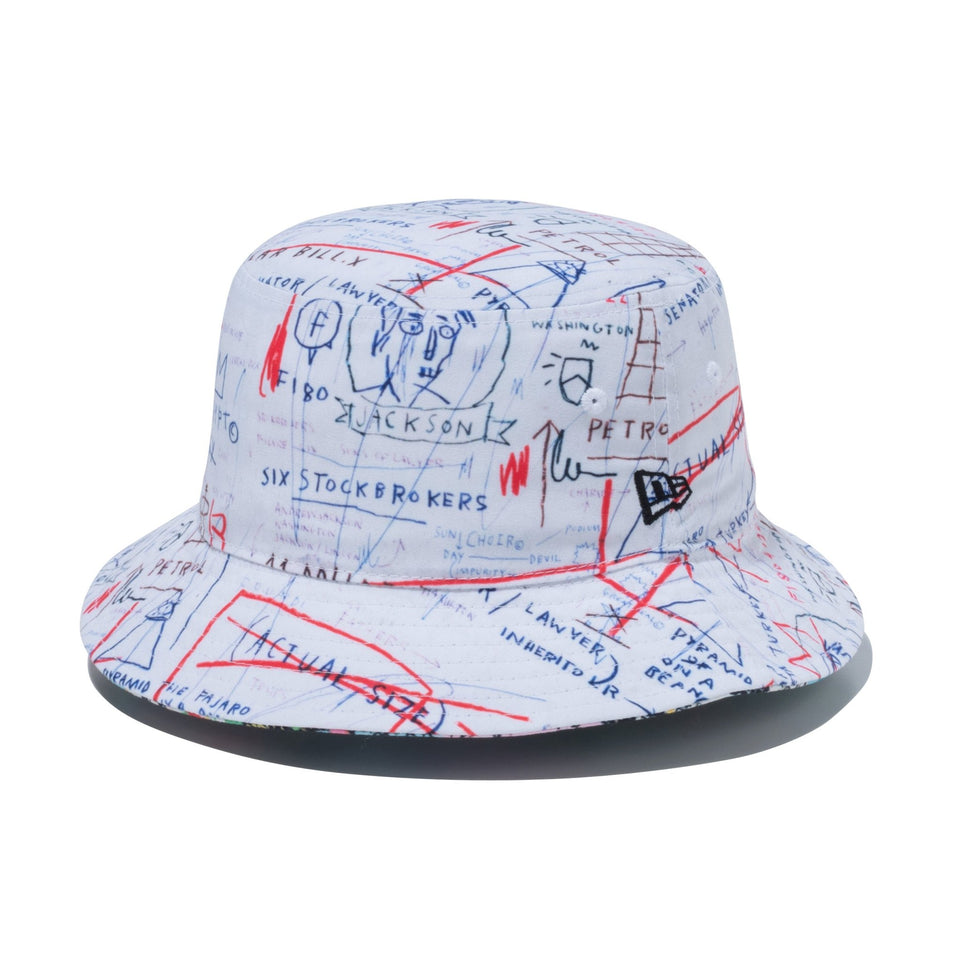 バケット01 リバーシブル JEAN MICHEL BASQUIAT ジャン=ミシェル・バスキア オールオーバープリント - 13772574-SM | NEW ERA ニューエラ公式オンラインストア