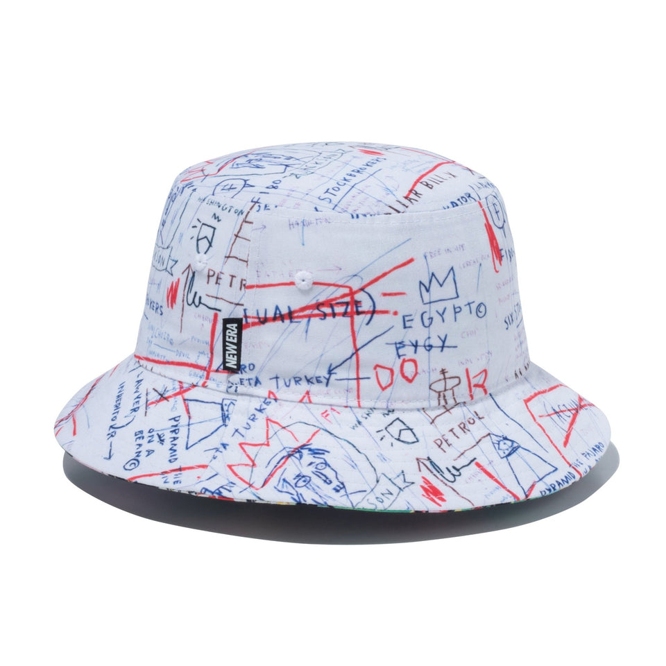バケット01 リバーシブル JEAN MICHEL BASQUIAT ジャン=ミシェル・バスキア オールオーバープリント - 13772574-SM | NEW ERA ニューエラ公式オンラインストア