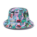 バケット01 リバーシブル JEAN MICHEL BASQUIAT ジャン=ミシェル・バスキア オールオーバープリント - 13772574-SM | NEW ERA ニューエラ公式オンラインストア