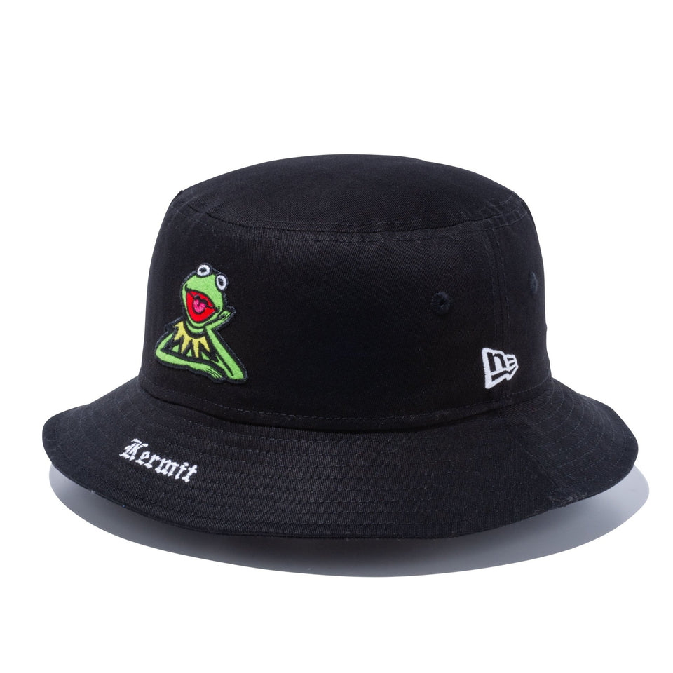 バケット01 Kermit the Frog カーミット ブラック - 12826247-SM | NEW ERA ニューエラ公式オンラインストア