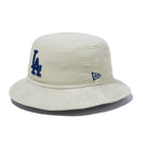 バケット01 MLB Corduroy コーデュロイ ロサンゼルス・ドジャース ライトベージュ - 13750942-SM | NEW ERA ニューエラ公式オンラインストア