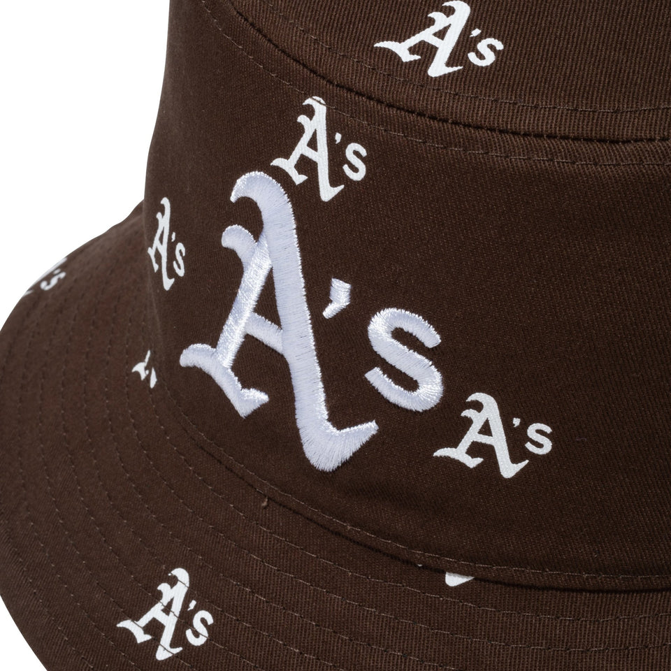 バケット01 MLB Reversible Hat リバーシブル オークランド・アスレチックス ダークグリーン/ウォルナット - 13515803-SM | NEW ERA ニューエラ公式オンラインストア