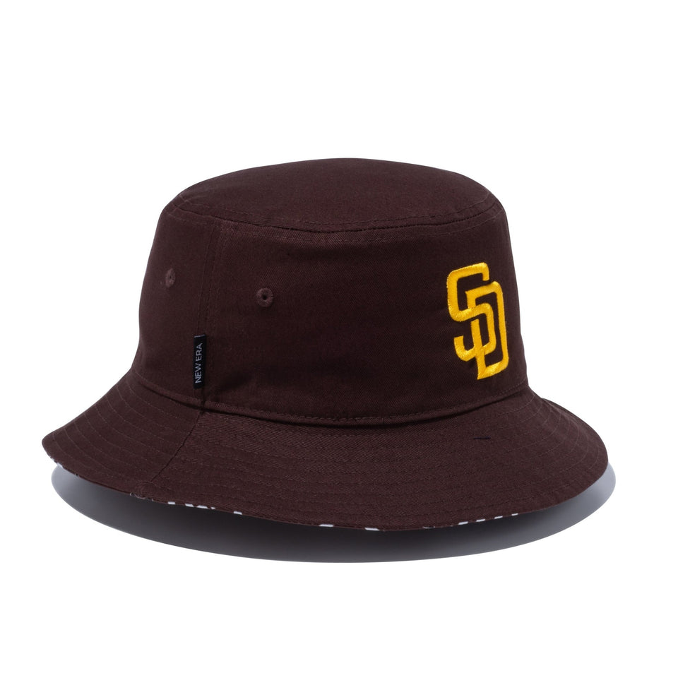 バケット01 MLB Reversible Hat リバーシブル サンディエゴ・パドレス バーントウッド - 13750600-SM | NEW ERA ニューエラ公式オンラインストア