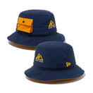 バケット01 Mountain Initial Logo ネイビー/イエロー 【ニューエラアウトドア】 - 13516197-SM | NEW ERA ニューエラ公式オンラインストア