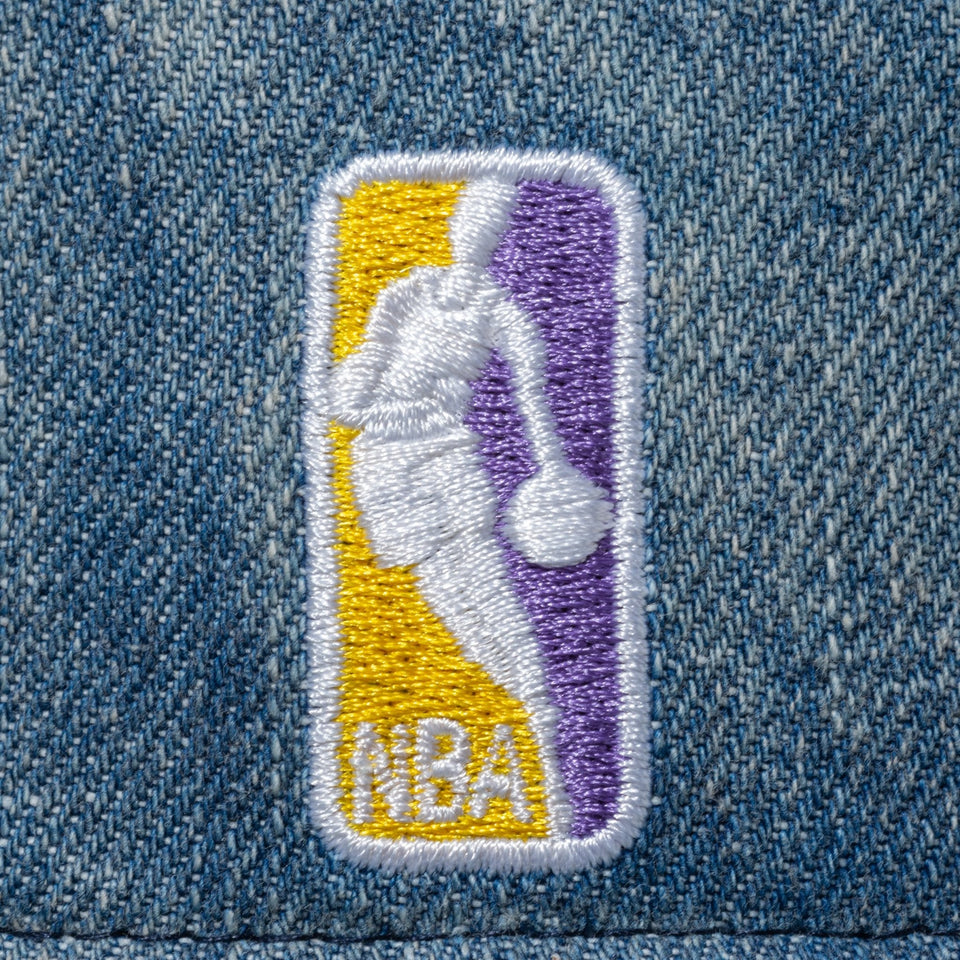 バケット01 NBA Bucket Hat ロサンゼルス・レイカーズ ウォッシュドデニム - 13515812-SM | NEW ERA ニューエラ公式オンラインストア
