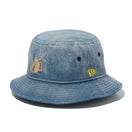 バケット01 NBA Bucket Hat ロサンゼルス・レイカーズ ウォッシュドデニム - 13515812-SM | NEW ERA ニューエラ公式オンラインストア