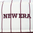 【ゴルフ】 バケット01 Pin Stripe クロームホワイト マルーンブリム - 13762921-SM | NEW ERA ニューエラ公式オンラインストア